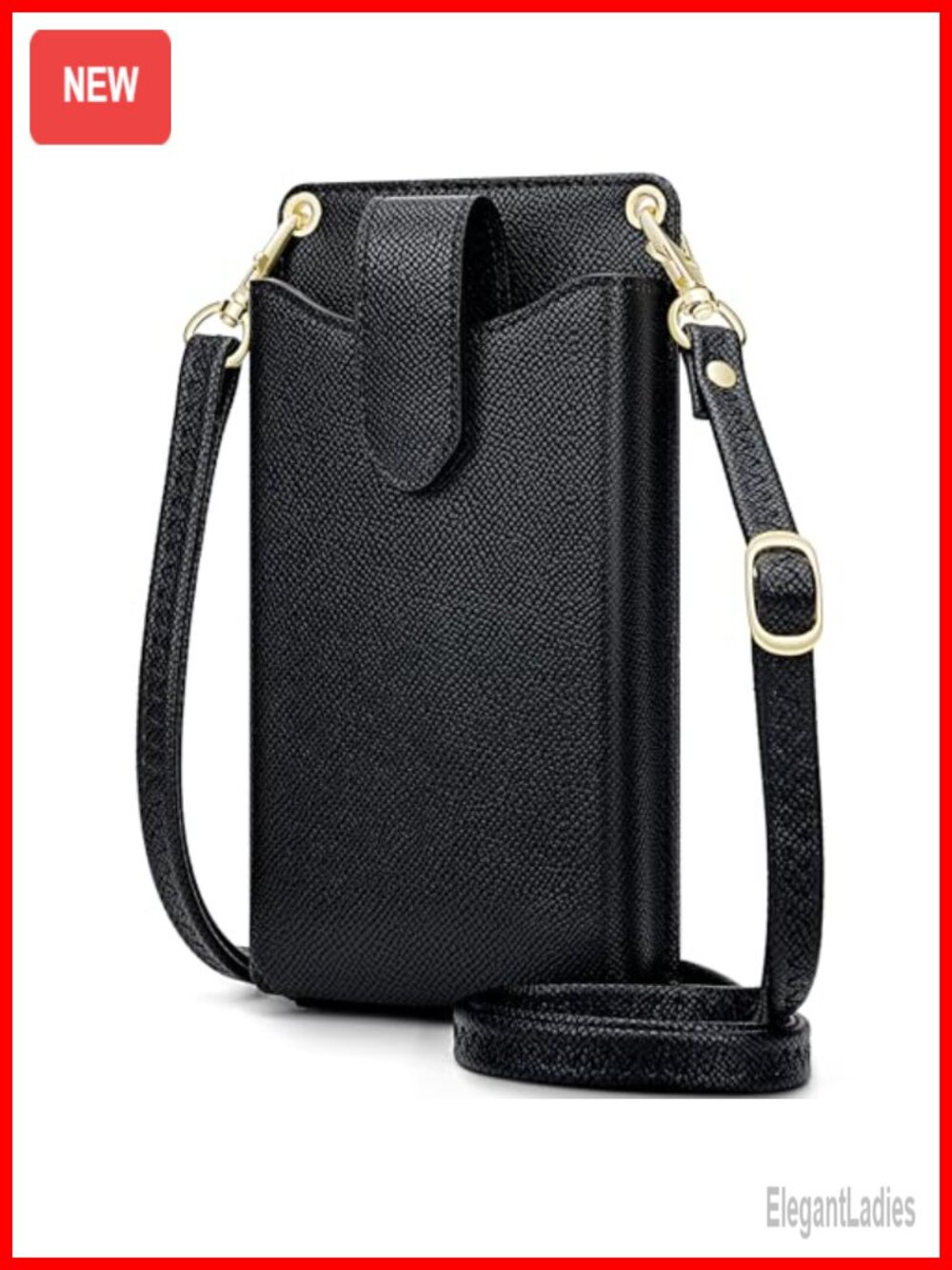 Small Crossbody Cell Phone Purse for Women Mini Synthetic Leather RFID Card